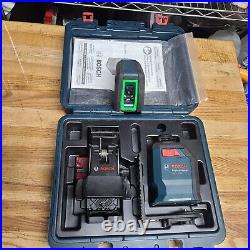 2 Bosch Self-Leveling Laser Green GLL40-20G + Red GLL2-20 360° Accessories Case