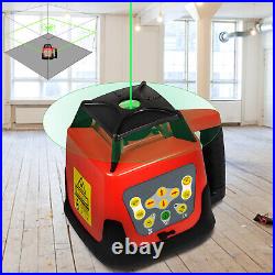360° Rotary Green Laser Level Cross Line Self-Leveling Automatic Measure Tool