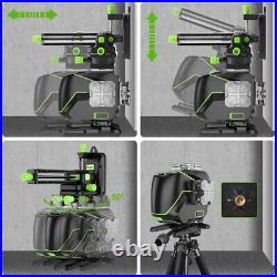 3x360°Self-Leveling Laser Level with LCD Screen + 3D Bluetooth Connected Huepar