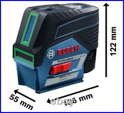 Bosch GCL 2-50 CG 12V 20m Green Combi Laser Level Kit with Bluetooth, 1x 2Ah
