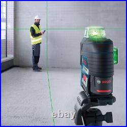 Bosch GLL 3-80 CG Green Multi Line Laser Level with Bluetooth, Measuring GLL3-80CG