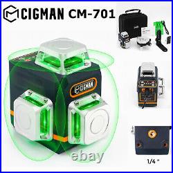 CIGMAN CM701 3D 360 Green Cross 12 Line Laser Level Construction outdoor hotsale
