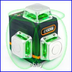 CIGMAN CM-701 Green Laser Level 360° Magnetic Mini Tripod & Remote Control &BAG