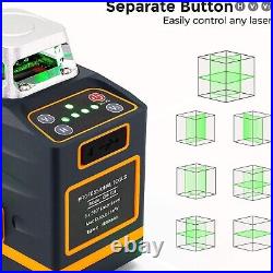 CIGMAN Laser Level Self Leveling 3x360° 3D Green Cross Line for Construction