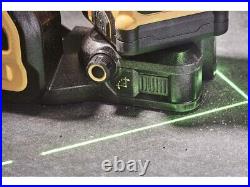 DEWALT DCE089NG18 10.8V-18V Compatible 3x360° Green Beam Multi-Line Laser Body