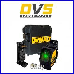 DeWalt DW088CG Green Beam Self Levelling Cross Line Laser with Case and Bracket