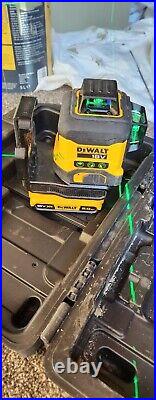 Dewalt Dcle34031d1 18v Xr 3 X 360 Compact Multiline Green Laser Level Kit