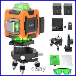 Elikliv 360° Rotary/Rotating Laser Level Remote Automatic Self-Leveling 200ft 4D