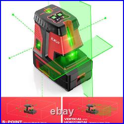 Elikliv 5-Point Layout Green Beam Laser with Pulse Mode-200ft Indoor/Outdoor
