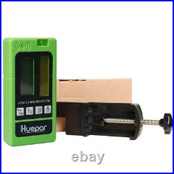 Huepar 3D Laser Level Cross Line Vertical & Horizontal + Receiver + 143cm Tripod