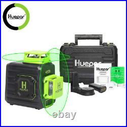 Huepar Cross Line Laser B02CG Use Li-ion Battery Self Leveling Type-C Charging