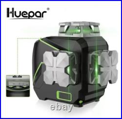Huepar S03CG Laser Level 3D 360 12 Line Bluetooth Remote Control