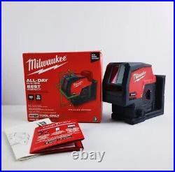 Milwaukee 3622 M12 Green Cross Line and Plumb Points Lase