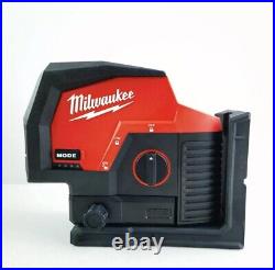 Milwaukee 3622 M12 Green Cross Line and Plumb Points Lase