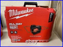 Milwaukee 3631-21 M12 12V Green 360-Degree Single Plane Laser Level Kit