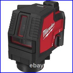 Milwaukee L4CLL-301C USB Rechargeable Green Cross Line Laser Level Kit Recharg