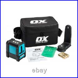 OX Tools OX-P502901 Green Self Levelling Cross Line Laser Pro 30 Metre