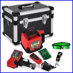 Rotary Laser Level Green Beam Measuring Automatic with Receiver Remote Control