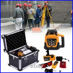 UK Stock Self-leveling Rotary Green/Red Laser Level kit 150 meter distance